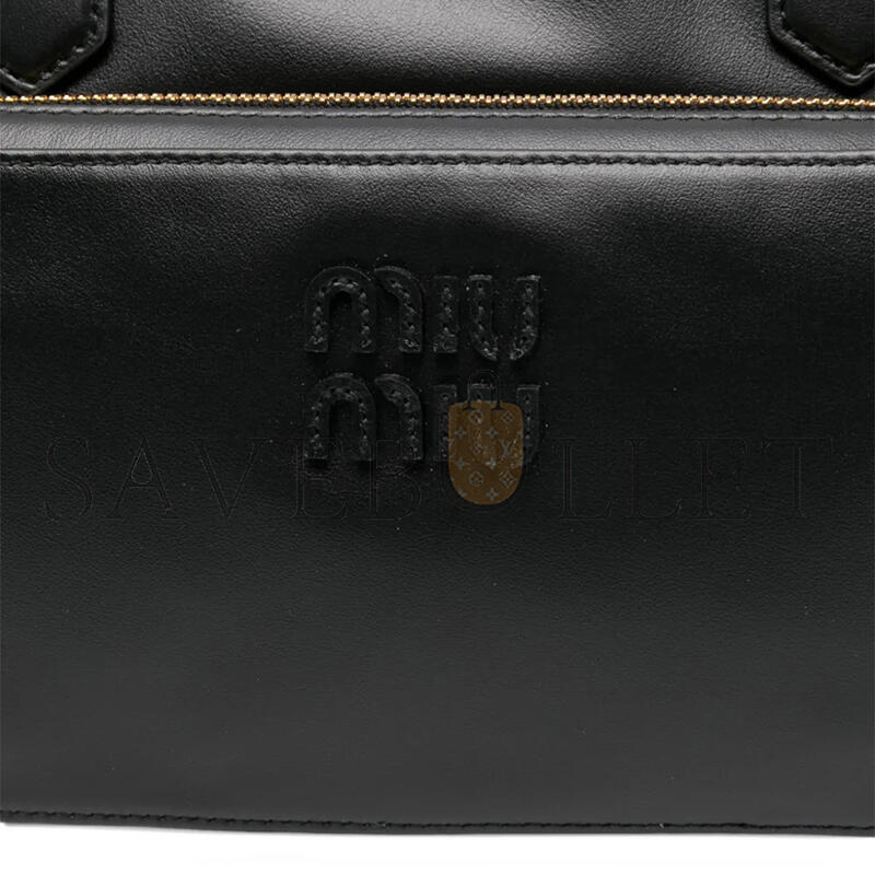 M1v M1v leather top-handle tote bag 5bb179 (32*19*14cm)